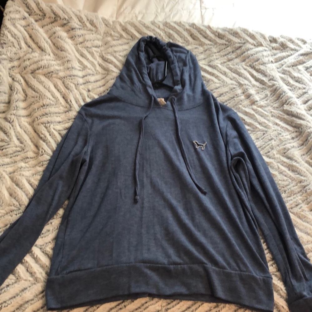 This is a Pink Victoria’s secret pull over